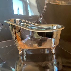 Small Faux Antique Bath Tub - Bath Room Decor